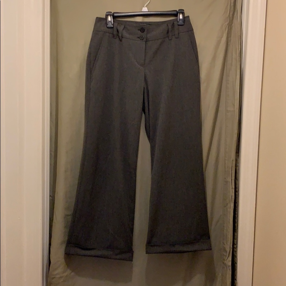 EUC Michael Kors Charcoal gray career trousers sz4